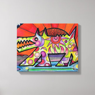 Sun Dog #1 Canvas Afdruk