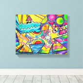 Sun Dog #2 Canvas Afdruk (Insitu (Houten vloer))