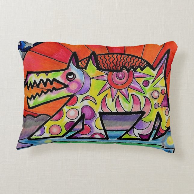 Sun Dog Accent Kussen 12 "x 16" (Achterkant)