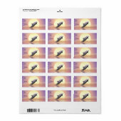 Sun Dolphin Gift Label (Full Sheet)