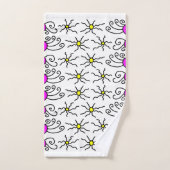 Sun Doodle Art Bad Handdoek (Handdoek)