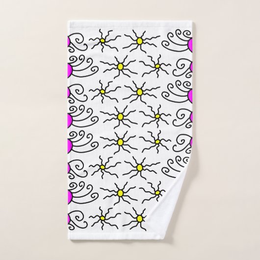 Sun Doodle Art Bad Handdoek (Handdoek)