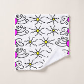 Sun Doodle Art Bad Handdoek (Wasdoekje)
