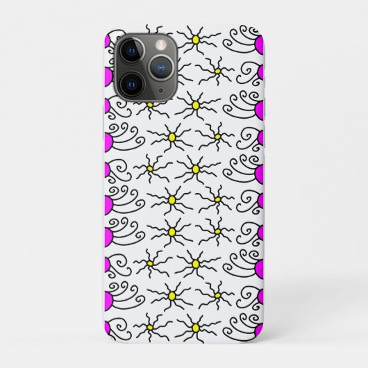 Sun Doodle Art Case-Mate iPhone Case (Achterkant)