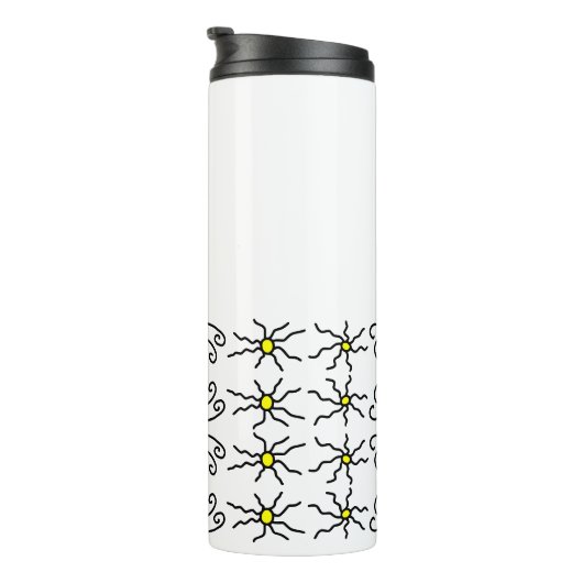 Sun Doodle Art Thermosbeker (Geroteerd rechts)