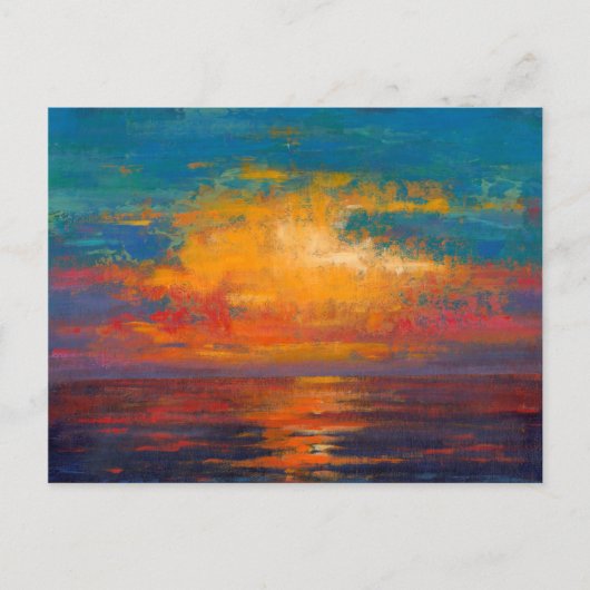 Sun Down II Briefkaart (Voorkant)