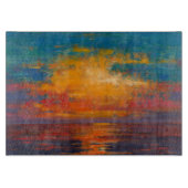 Sun Down II Snijplank (Voorkant)