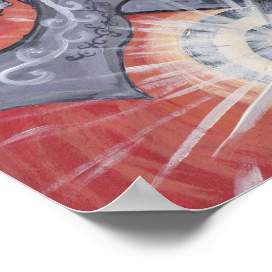 Sun Dragon Poster (Hoek)