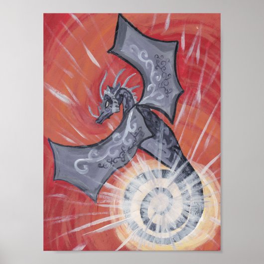 Sun Dragon Poster (Voorkant)