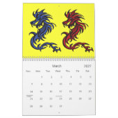 Sun Dragons Kalender (Mar 2027)
