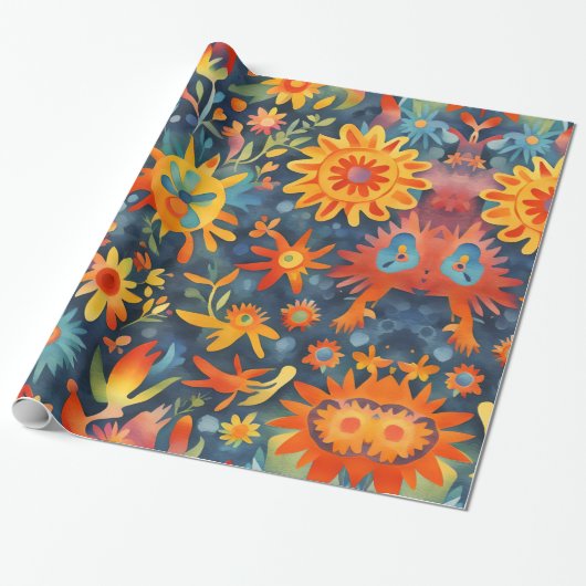 Sun Dream Cadeaupapier (Uitgerold)