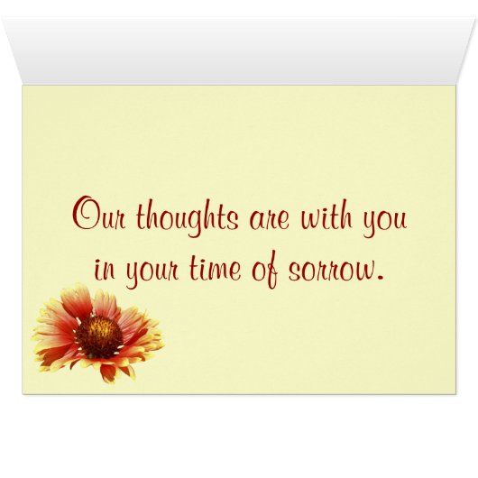 Sun Drenched Gaillardia (Binenzijde Horizontaal (Onderkant))