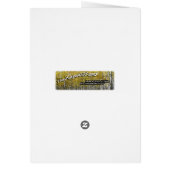 Sun Drenched Gaillardia-foto in Sjabloon (Achterkant)