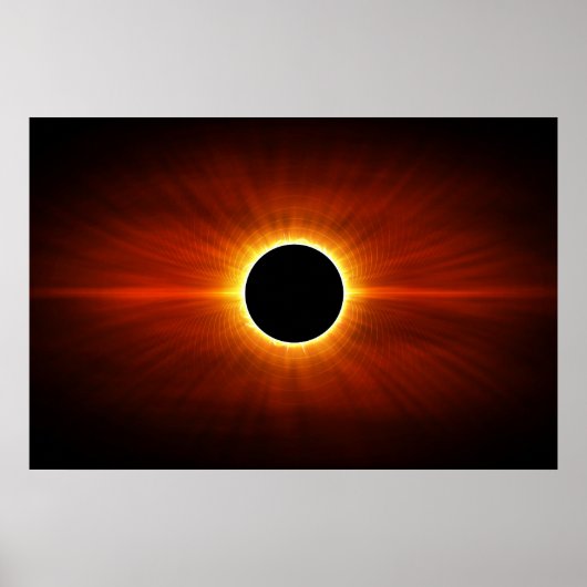 Sun Eclipse Poster (Voorkant)