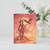 Sun Elf Briefkaart (Staand voorkant)