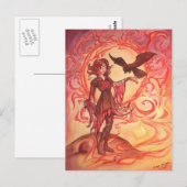 Sun Elf Briefkaart (Voorkant / Achterkant)