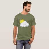 Sun en Cloud T-shirt (Voorkant volledig)