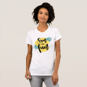 Sun en Fun T-shirt (Voorkant volledig)
