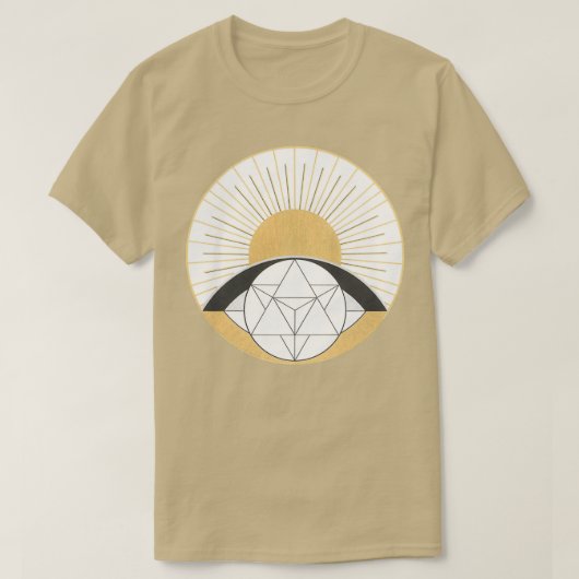 Sun en Merkabah T-shirt (Design voorkant)