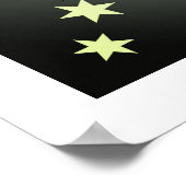 Sun en Mon Graphic Art Poster (Hoek)