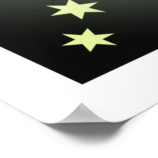 Sun en Mon Graphic Art Poster (Hoek)