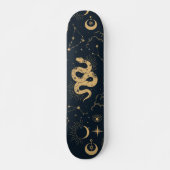 Sun en Moon-Astronomy Witch Persoonlijk Skateboard (Voorkant)