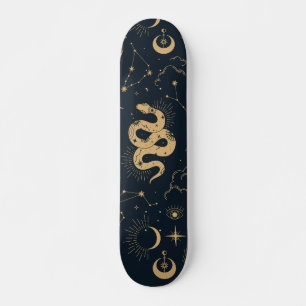 Sun en Moon-Astronomy Witch Persoonlijk Skateboard