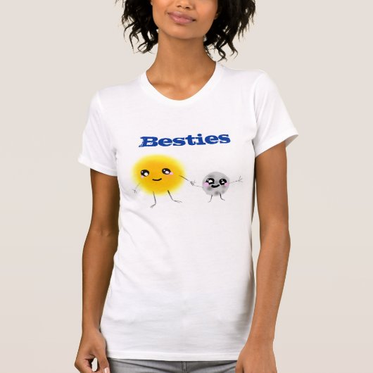 Sun en Moon Besties T-shirt (Voorkant)
