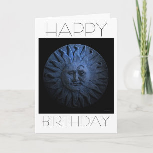 Sun en Moon Birthday Card Kaart