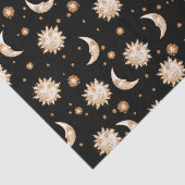 Sun en Moon Black Tissuepapier (Detail)