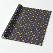 Sun en Moon Cadeaupapier (Uitgerold)