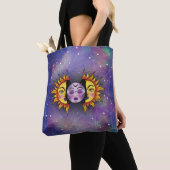 Sun en Moon Canvas tas (Dichtbij)