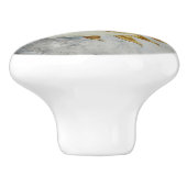 Sun en Moon Celestial Design Keramische Knop (Zijkant)