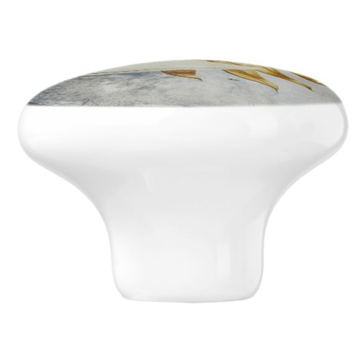 Sun en Moon Celestial Design Keramische Knop (Zijkant)