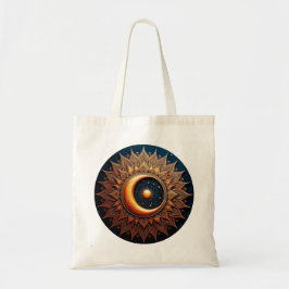 Sun en Moon Celestial Tote Bag
