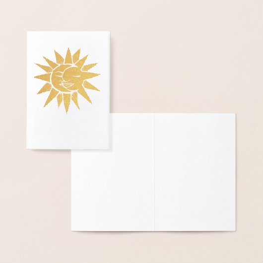 Sun en Moon Folie Kaarten (Display)