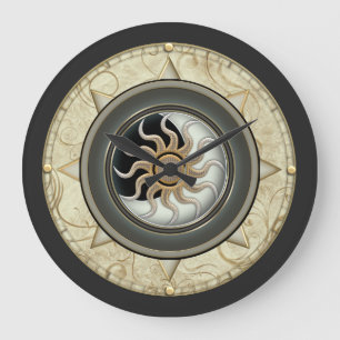 Sun en Moon Grote Klok