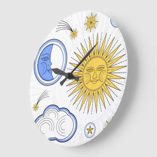  Sun en Moon Grote Klok (Hoek)