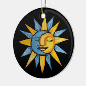 Sun en Moon Keramisch Ornament (Links)