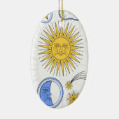  Sun en Moon Keramisch Ornament (Rechts)
