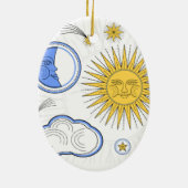  Sun en Moon Keramisch Ornament (Achterkant)