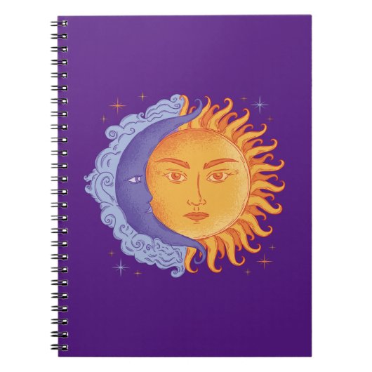 Sun en Moon Notitieboek (Voorkant)