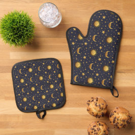 Sun en Moon Ovenwant & Pannenlap Set