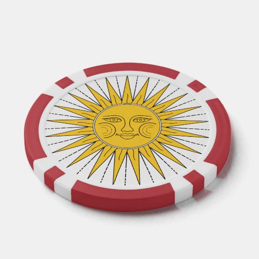  Sun en Moon Poker Chips (Enkel)