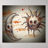 Sun en Moon Poster (Voorkant)
