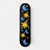 Sun en Moon Skateboard (Voorkant)