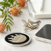 Sun en Moon Sleutelhanger (Zijkant)