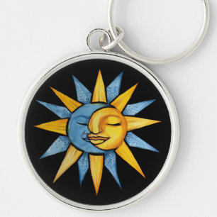 Sun en Moon Sleutelhanger