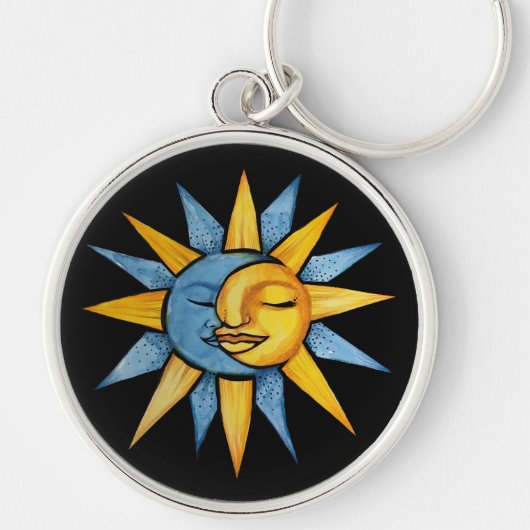 Sun en Moon Sleutelhanger (Voorkant)
