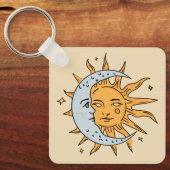 Sun en Moon Sleutelhanger (Voorkant)